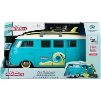 Majorette VW Spielzeugauto-Koffer T1 mit Tragetasche und Auto