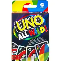 Mattel Games UNO All Wild, 7 Jahr(e), Familienspiel