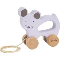 Trixie Baby Holz Nachziehtier, Mrs. Mouse