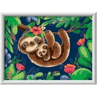 Ravensburger Creart Painting bei Number - süße Faultiere