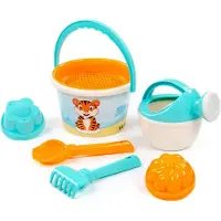 Cavallino Toys Cavallino Safari-Eimer-Set, 7-teilig.