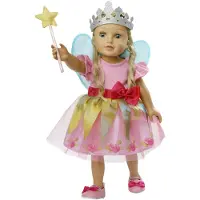 Heless Puppenkleid "Prinzessin Lillifee" mit pinker Schleife, Gr. 28-35 cm