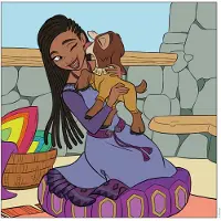 Deltas Disney Color Fun Wish Malbuch