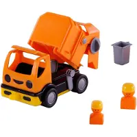 Cavallino Mein erster Müllwagen, orange, 19 cm
