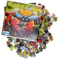 Tactic Puzzle Lovers Bunte Krabbe 200 Stück puzzle, 200 Stück(e), Tiere