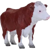 MOJO Hereford Bull, 3 Jahr(e), FARMLAND, Braun, Weiß, Polyvinylchlorid (PVC)