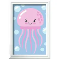Ravensburger CreArt - Malen nach Zahlen - Friendly Jellyfish