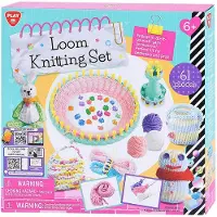 Playgo -Webstuhl-Strickset – 61-teilig.
