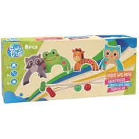 Eddy Toys Krocketspiel Tier 8Stück