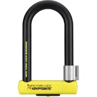 Kryptonite New York Diamond Standard Bügelschloss Schwarz