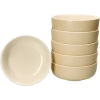 Ritzenhoff & Breker 6er Set Jasper Vanille Müslischale aus Steingut - 403596