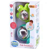 Playgo Tub Twinklers – Wal und Schildkröte, 2 Stück.