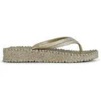 Ilse jacobsen Flip Flops CHEERFUL13 Damen Platin-Schuhgröße 41