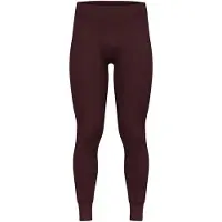 Odlo - Funktions-Tights - BL Bottom Long Active Warm Fudge für Herren - Größe XL - Bordeaux