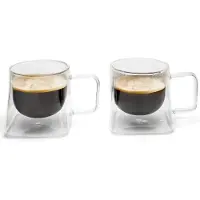 Leopold Vienna Kaffee Glas Otto 220ml (Set von 2 Stück)