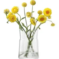 LSA International Kerzenhalter L.S.A. Gio Line mit Kerze 18.5 cm