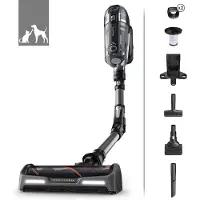 Rowenta RH99A9 2in1 Kabelloser Stabstaubsauger Schwarz und Grau 70min Autonomie