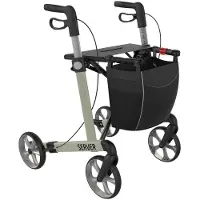 Rehasense Server L Komfort Softrad Rollator champagner 1 St