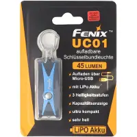 Fenix Taschenlampe UC01 LED im blauen Gehäuse