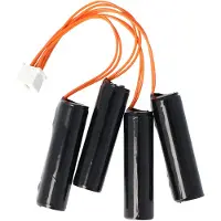AccuCell Speicherbatterie 4x 3,6V ersetzt Motoman HW0470360-A - 2600 mAh