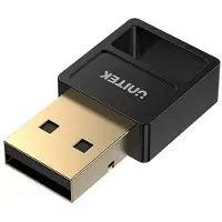 UNITEK USB Bluetooth 5.3 Adapter, Kabellos, USB, Bluetooth, 3 Mbit/s, Schwarz