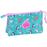 My Little Pony Dreifaches Mehrzweck-Etui Magic Rosa türkis 22 x 12 x 3 cm