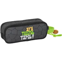 Safta - Dwukomorowy Piórnik Ninja Turtles - Oficjalny Produkt dla Fanów