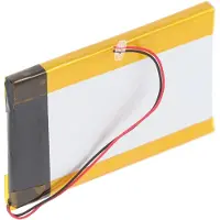 AccuCell Nachbau-Akku passend für Sony NW-S639F, 8917A44167, LIS1374HNPA, Li-Ion, 750mAh, 2,8Wh, 3,7V Abmessungen 51,72 x 34,63 x 3,52mm