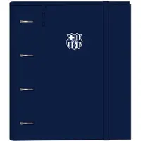 FC Barcelona Ringbuch F.C. Barcelona Granatrot Marineblau 27 X 32 X 4 cm