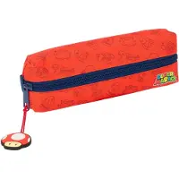 Safta Rectangular With 22 Cm Elastic Band Super Mario Trick Mäppchen Orange Mann Orange One Size