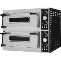 CombiSteel Pizzaofen mit 2x2 Heizplatten und 2x4 Pizzen Ø400mm 400V