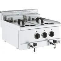 CombiSteel Base 600 El. Friteusen 2X10L