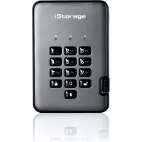 ISTORAGE DiskAshur Pro2 SSD, 128 GB, USB, 3.2 Gen 1 (3.1 Gen 1), 294 MB/s, 5 Gbit/s, Grau