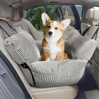 OEM Autohundestuhl mit Gurteinrichtung - Hundestuhl - Autohundestuhl - Autostoel - Mit Gurteinrichtung