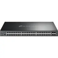 TP-LINK Omada SG3452X, Managed, L2+, Gigabit Ethernet (10/100/1000), Rack-Einbau, 1U