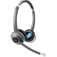 Cisco 562, Kabellos, Büro/Callcenter, 50 - 18000 Hz, Kopfhörer, Schwarz, Grau