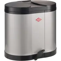 Wesco Tret-Ökoabfallsammler "Beta" 30000 ml silber