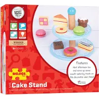 Bigjigs Holzetagere mit Kuchen