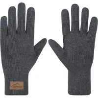 Normani Herren Merino Strick-Fingerhandschuhe „Malak" - 9661