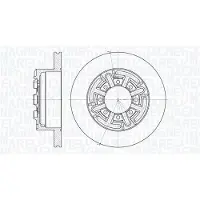MAGNETI MARELLI Bremsscheibe 361302040159