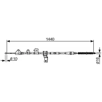 Bosch Seilzug, Feststellbremse 1 987 482 647
