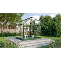 Vitavia Gewächshaus Triton 3800, ESG, smaragd, inkl. Fundament