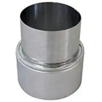 Bertrams Alu Reduzierung 14RS100-90 Ø 100 x 90 mm, weit/eng