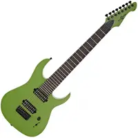 Gear4Music Harlem S 8-saitige E-Gitarre von Slime Green
