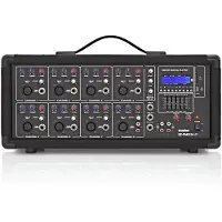 SubZero SZ-PMIX8-MP3 8-Kanal-Powermixer mit Digital Media Player