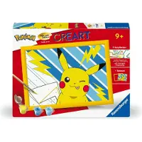 Ravensburger CreArt - Malen nach Zahlen 25557 - Pikachu - ab 9 Jahren