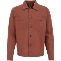 We fashion Overshirt Rust Brown Größe: L | Longsleeves Outlet | Herren | Braun