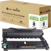 G&G Trommel ersetzt Brother DR-2200 Kompatibel Schwarz 12000 Seiten Reborn rema