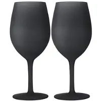 Brunner 2er-Set Weingläser Blacksatin