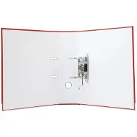 Exacompta 918403B 20x Ordner aus PP mit 2 Ringen, Rücken 80mm, 32x29cm für DIN A4+ - Rot
